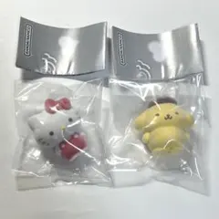 サンリオ　ふわふわフロッキードール　キティ　プリン　2個セット