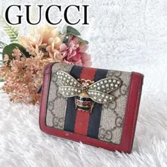 GUCCI グッチ 2つ折り財布 クイーン マーガレット GG シェリーライン 2026年最新】gucci グッチ クイーンマーガレットの人気アイテム - メルカリ
