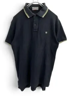 【GLENOVER】 80s グレンオーバー ポロシャツ 38 日本製 黒 Mのサムネイル