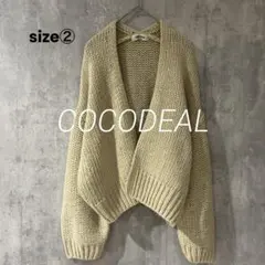COCO DEAL カーディガン サイズ2 ベージュ