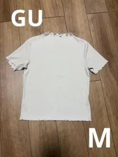 GU リブメローコンパクトT ベージュ　M