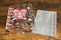 マイメロディ　A7サイズ シール帳　6穴バインダー　リフィル10枚付き　サンリオ