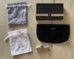 ディオール　クチュール　マルチユースパレット　ホリデー　マスカラ　巾着　dior