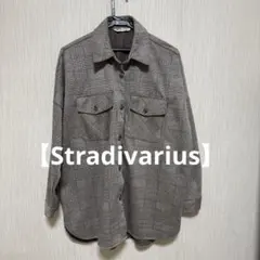 Stradivarius チェック柄シャツ ブラウン系のサムネイル
