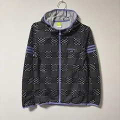 adidas neo アディダス ドット 水玉 ジップパーカー ジャケットy2k