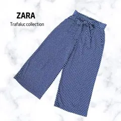 ザラ　ZARA Trafaluc collection　チェック　パンツ