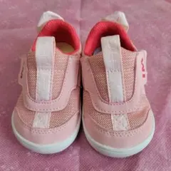イフミー　１２、５cm　ピンク メッシュ シューズ ベビー