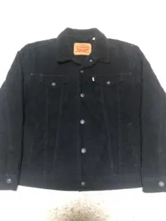 リーバイス　シェルパジャケット　ボアジャン　黒　コーデュロイ　Lサイズ　黒ボア