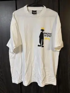 Stüssy シャドーマン Knowledge Is King ホワイト