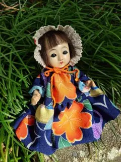 アンティークぬいぐるみ昭和レトロ サクラビスク 市松人形文化人形ヘロヘロ人形 アンティークぬいぐるみ昭和レトロ サクラビスク 市松人形文化