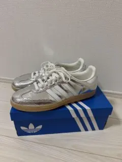 adidas サンバ OG W シルバー スニーカー