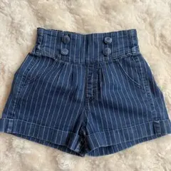 ハイウエストデニムパンツ　140
