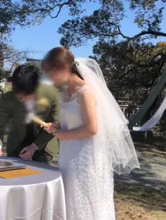 ウェディングベール ショート