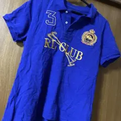 ラルフ・ローレン ポロシャツ XL 青