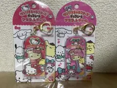 サンリオキャラクターズ　チョコレート　マスコットチャーム　キティ　マイメロ