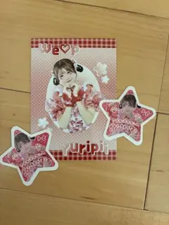 ベビタピ　ゆりぴー　we♡p ランダムブロマイド　ステッカーのサムネイル