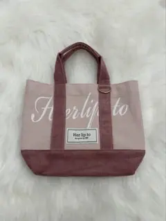 Her lip to HLT Mini Tote ivory アイボリー - メルカリ