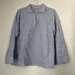 studio CLIP ストライプシャツ