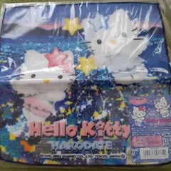 ハローキティ プチタオル 星デザイン