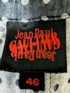 ♦️極美品♦️JeanPaulGAULTTER半袖シャツドット☆size46☆のサムネイル