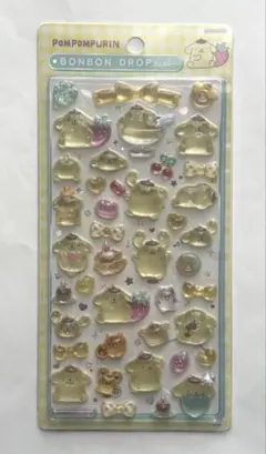 正規品 ボンボンドロップ　ポムポムプリン　第２弾　シール　サンリオ