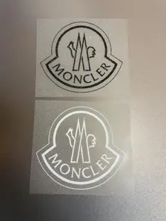 MONCLER アイロンプリントシート 小2枚セット