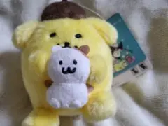 ナガノキャラクターズ サンリオ コラボ ペアぬいぐるみ ポムポムプリン