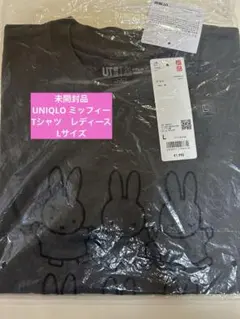 【新品未開封】UNIQLO ミッフィーインブルームTシャツ　レディースLサイズのサムネイル