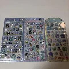 国内正規品　はぴだんぶい　ボンボンドロップシール　コットンパフィーシール