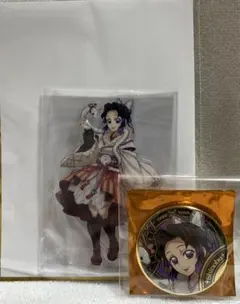 【8121】鬼滅の刃 巳年 ヘビ 缶バッジ アクリルスタンド 胡蝶しのぶ