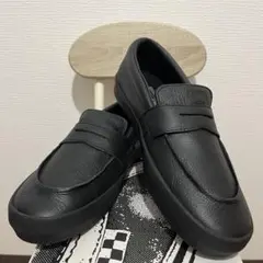 VANS レザースケートローファー ブラック27.5cm プロモデルUS企画