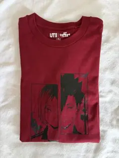 ハイキュー‼︎ UNIQLO ユニクロ コラボ Tシャツ 音駒高校 弧爪研磨 黒尾