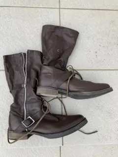 UNDERCOVER ウエスタンブーツ 水玉 レッド Mサイズ - メルカリ