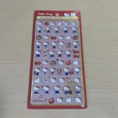 【正規品】ボンボンドロップシールmini ハローキティ　レッド