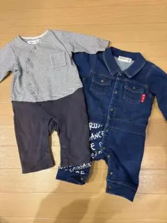 bebeロンパースのセット