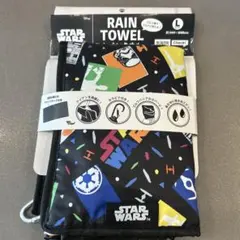 新品　フレークアイコン　レインタオル　スターウォーズ　Lサイズ