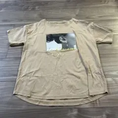 Maison グラフィックプリント Tシャツ ベージュのサムネイル