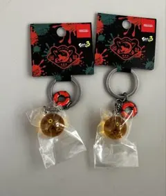 金イクラ スプラトゥーン キーホルダー 2個セット