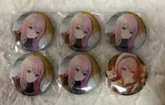 プロセカ グリッター缶バッジ グリ缶 49B 50B 巡音ルカ 6点セット