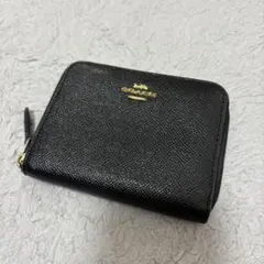 COACH ブラック 二つ折り財布