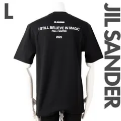 新品 JIL SANDER ロゴ クールネックTシャツ L