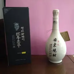 高級韓国焼酎 安東焼酎 600ml 45度 20年古酒 - メルカリ