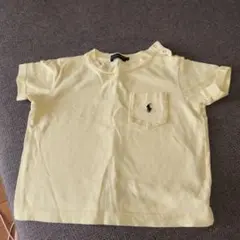 Ralph Lauren イエローTシャツ 80