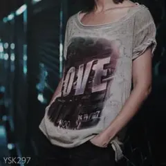 00s archive Y2K Grunge ストリート Tシャツ　トップス