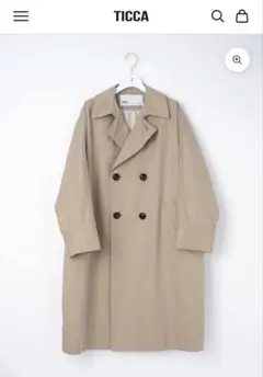 美品 cantate トレンチコート タイロッケンコート カンタータ - メルカリ