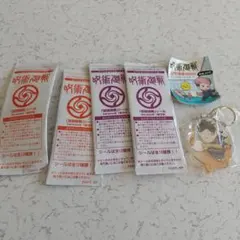 呪術廻戦 シールセット 全12種類 アクリルキーホルダー付き