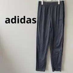 美品✨adidas ジャージパンツ グレー 18/20 キッズ　春夏