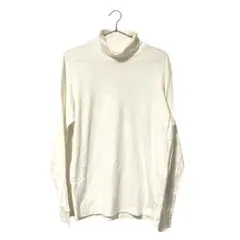 ユニクロ (M) ソフトタッチタートルネックTシャツ カットソー 450180