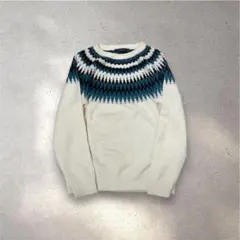 Nordic Fair Isle Knit Sweaterのサムネイル