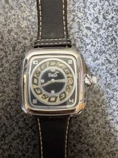 D&G TIME 腕時計 クォーツ スクエアケースのサムネイル